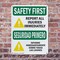 Signmission Safety Culture Sign, 10 in Width, Plastic, Rectangle OS-2PACK-SF-P-1014-L-10856 - alternate 6